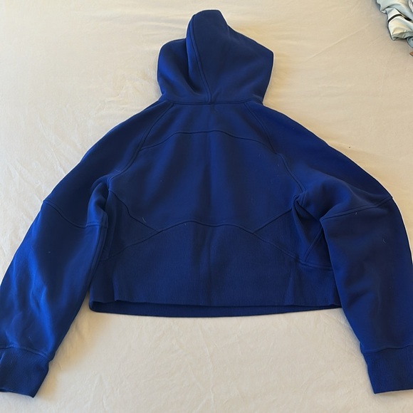 Scuba Oversized half-zip Hoodie, size XS/S in Galactic Cobalt - Picture 3 of 4